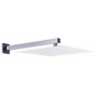 vidaXL Duscharm Quadratisch Edelstahl 201 Silbern 40 cm vidaXL Duscharm Quadratisch Edelstahl 201 Silbern 40 cm