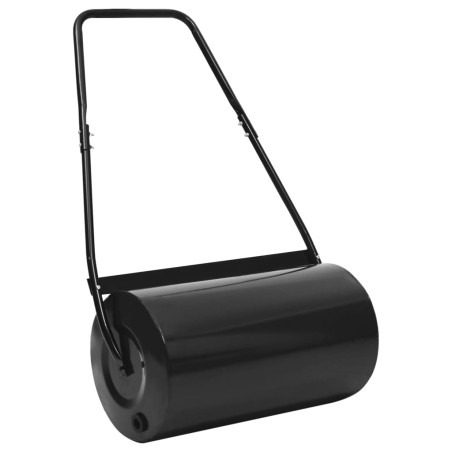 vidaXL Rasenwalze Schwarz 57 cm 43 L
