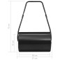 vidaXL Rasenwalze Schwarz 57 cm 43 L vidaXL Rasenwalze Schwarz 57 cm 43 L