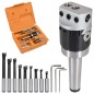 vidaXL 15-tlg. Bohrwerkzeug-Set 50 mm Bohrkopf MT3-F1-12 vidaXL 15-tlg. Bohrwerkzeug-Set 50 mm Bohrkopf MT3-F1-12