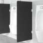 vidaXL Urinal-Trennwand Wandmontage Schwarz 90x40 cm Hartglas vidaXL Urinal-Trennwand Wandmontage Schwarz 90x40 cm Hartglas