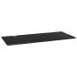 vidaXL Urinal-Trennwand Wandmontage Schwarz 90x40 cm Hartglas vidaXL Urinal-Trennwand Wandmontage Schwarz 90x40 cm Hartglas