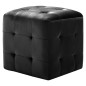 vidaXL Nachttische 2 Stk. Schwarz 30x30x30 cm Samtstoff vidaXL Nachttische 2 Stk. Schwarz 30x30x30 cm Samtstoff