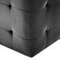 vidaXL Nachttische 2 Stk. Schwarz 30x30x30 cm Samtstoff vidaXL Nachttische 2 Stk. Schwarz 30x30x30 cm Samtstoff