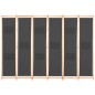 vidaXL 6-teiliger Raumteiler Grau 240 x 170 x 4 cm Stoff vidaXL 6-teiliger Raumteiler Grau 240 x 170 x 4 cm Stoff