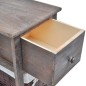 vidaXL Nachttische 2 Stk. Holz Braun vidaXL Nachttische 2 Stk. Holz Braun
