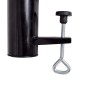 vidaXL Sonnenschirmhalter Stahl Schwarz vidaXL Sonnenschirmhalter Stahl Schwarz