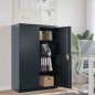 vidaXL Aktenschrank Anthrazit 90x40x140 cm Stahl vidaXL Aktenschrank Anthrazit 90x40x140 cm Stahl
