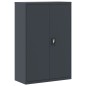 vidaXL Aktenschrank Anthrazit 90x40x140 cm Stahl vidaXL Aktenschrank Anthrazit 90x40x140 cm Stahl