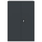 vidaXL Aktenschrank Anthrazit 90x40x140 cm Stahl vidaXL Aktenschrank Anthrazit 90x40x140 cm Stahl