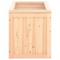 vidaXL Hamsterkäfig 60x35,5x42 cm Massivholz Tanne vidaXL Hamsterkäfig 60x35,5x42 cm Massivholz Tanne