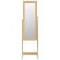 vidaXL Schmuckschrank mit Spiegel & LED-Beleuchtung Freistehend vidaXL Schmuckschrank mit Spiegel & LED-Beleuchtung Freistehend