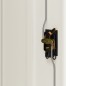 vidaXL Aktenschrank Anthrazit und Weiß 90x40x70 cm Stahl vidaXL Aktenschrank Anthrazit und Weiß 90x40x70 cm Stahl