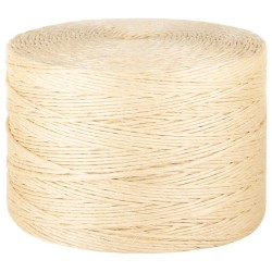 vidaXL Seil 100% Sisal 3 mm 1000 m