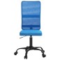 vidaXL Bürostuhl Höhenverstellbar Blau Netzstoff vidaXL Bürostuhl Höhenverstellbar Blau Netzstoff