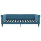 vidaXL Tagesbett Blau 100x200 cm Samt vidaXL Tagesbett Blau 100x200 cm Samt