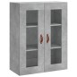 Highboard Betongrau 69,5x34x180 cm Holzwerkstoff Highboard Betongrau 69,5x34x180 cm Holzwerkstoff