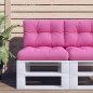 vidaXL Palettenkissen Rosa 60x40x12 cm Stoff vidaXL Palettenkissen Rosa 60x40x12 cm Stoff