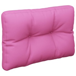 vidaXL Palettenkissen Rosa 60x40x12 cm Stoff
