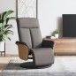 vidaXL Relaxsessel mit Fußteil Taupe Stoff vidaXL Relaxsessel mit Fußteil Taupe Stoff