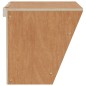 vidaXL Heuraufe für Kaninchen 25x18,5x20,5 cm Massivholz Tanne vidaXL Heuraufe für Kaninchen 25x18,5x20,5 cm Massivholz Tanne