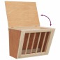 vidaXL Heuraufe für Kaninchen 25x18,5x20,5 cm Massivholz Tanne vidaXL Heuraufe für Kaninchen 25x18,5x20,5 cm Massivholz Tanne