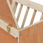 vidaXL Heuraufe für Kaninchen 25x18,5x20,5 cm Massivholz Tanne vidaXL Heuraufe für Kaninchen 25x18,5x20,5 cm Massivholz Tanne