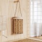 vidaXL Heuraufe für Kaninchen Ø15x25,5 cm Massivholz Tanne vidaXL Heuraufe für Kaninchen Ø15x25,5 cm Massivholz Tanne