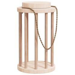 vidaXL Heuraufe für Kaninchen Ø15x25,5 cm Massivholz Tanne