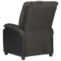 vidaXL Relaxsessel Dunkelgrau Kunstleder und Stoff vidaXL Relaxsessel Dunkelgrau Kunstleder und Stoff