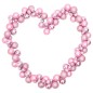 vidaXL Kugelgirlande Rosa 175 cm Polystyrol vidaXL Kugelgirlande Rosa 175 cm Polystyrol