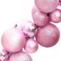 vidaXL Kugelgirlande Rosa 175 cm Polystyrol vidaXL Kugelgirlande Rosa 175 cm Polystyrol