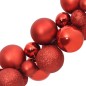vidaXL Kugelgirlande Rot 175 cm Polystyrol vidaXL Kugelgirlande Rot 175 cm Polystyrol