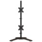 vidaXL Tischhalterung für 2 Monitore Schwarz Stahl VESA 75/100 mm vidaXL Tischhalterung für 2 Monitore Schwarz Stahl VESA 75/100 mm