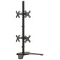 vidaXL Tischhalterung für 2 Monitore Schwarz Stahl VESA 75/100 mm vidaXL Tischhalterung für 2 Monitore Schwarz Stahl VESA 75/100 mm