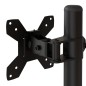 vidaXL Tischhalterung für 2 Monitore Schwarz Stahl VESA 75/100 mm vidaXL Tischhalterung für 2 Monitore Schwarz Stahl VESA 75/100 mm