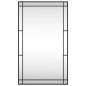 vidaXL Wandspiegel Schwarz 60x100 cm Rechteckig Eisen vidaXL Wandspiegel Schwarz 60x100 cm Rechteckig Eisen