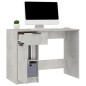 vidaXL Schreibtisch Betongrau 100x50x75 cm Holzwerkstoff vidaXL Schreibtisch Betongrau 100x50x75 cm Holzwerkstoff