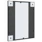vidaXL Wandspiegel Schwarz 40x50 cm Rechteckig Eisen vidaXL Wandspiegel Schwarz 40x50 cm Rechteckig Eisen