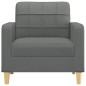 vidaXL Sofasessel Dunkelgrau 60 cm Stoff vidaXL Sofasessel Dunkelgrau 60 cm Stoff
