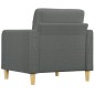 vidaXL Sofasessel Dunkelgrau 60 cm Stoff vidaXL Sofasessel Dunkelgrau 60 cm Stoff