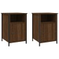 vidaXL Nachttische 2 Stk. Braun Eichen-Optik 40x42x60 cm Holzwerkstoff vidaXL Nachttische 2 Stk. Braun Eichen-Optik 40x42x60 cm Holzwerkstoff