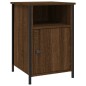 vidaXL Nachttische 2 Stk. Braun Eichen-Optik 40x42x60 cm Holzwerkstoff vidaXL Nachttische 2 Stk. Braun Eichen-Optik 40x42x60 cm Holzwerkstoff