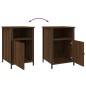 vidaXL Nachttische 2 Stk. Braun Eichen-Optik 40x42x60 cm Holzwerkstoff vidaXL Nachttische 2 Stk. Braun Eichen-Optik 40x42x60 cm Holzwerkstoff