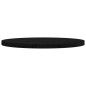 vidaXL Tischplatte Rund Schwarz Ø80x3 cm Massivholz Kiefer vidaXL Tischplatte Rund Schwarz Ø80x3 cm Massivholz Kiefer