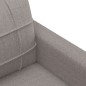 vidaXL 3-Sitzer-Sofa Taupe 180 cm Stoff vidaXL 3-Sitzer-Sofa Taupe 180 cm Stoff