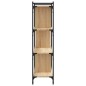vidaXL Bücherregal 4 Böden Sonoma-Eiche 76x32x123 cm Holzwerkstoff vidaXL Bücherregal 4 Böden Sonoma-Eiche 76x32x123 cm Holzwerkstoff