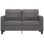 vidaXL 2-Sitzer-Sofa Grau 140 cm Kunstleder vidaXL 2-Sitzer-Sofa Grau 140 cm Kunstleder