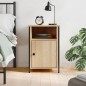 vidaXL Nachttisch Sonoma-Eiche 40x42x60 cm Holzwerkstoff vidaXL Nachttisch Sonoma-Eiche 40x42x60 cm Holzwerkstoff