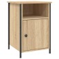 vidaXL Nachttisch Sonoma-Eiche 40x42x60 cm Holzwerkstoff vidaXL Nachttisch Sonoma-Eiche 40x42x60 cm Holzwerkstoff